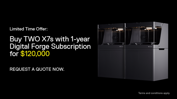Markforged X7 promotion