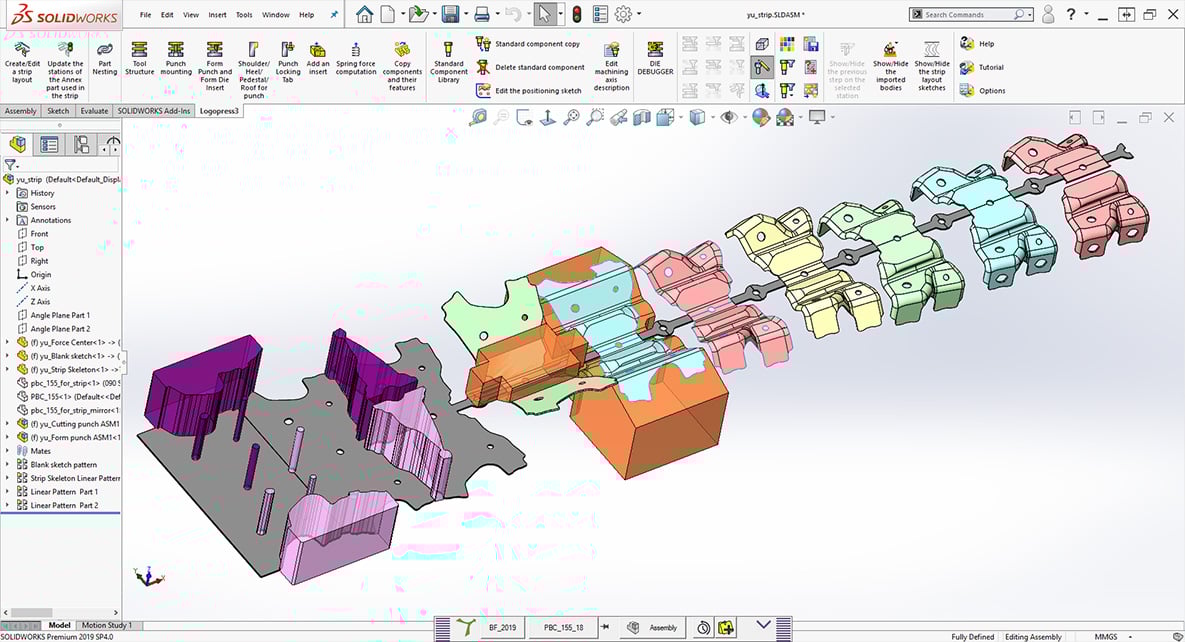 menu-solidreporter-environnement-solidworks